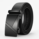 Premium Genuine Leather Men’s Belt with Automatic Ratchet Buckle – Elegant and Durable
