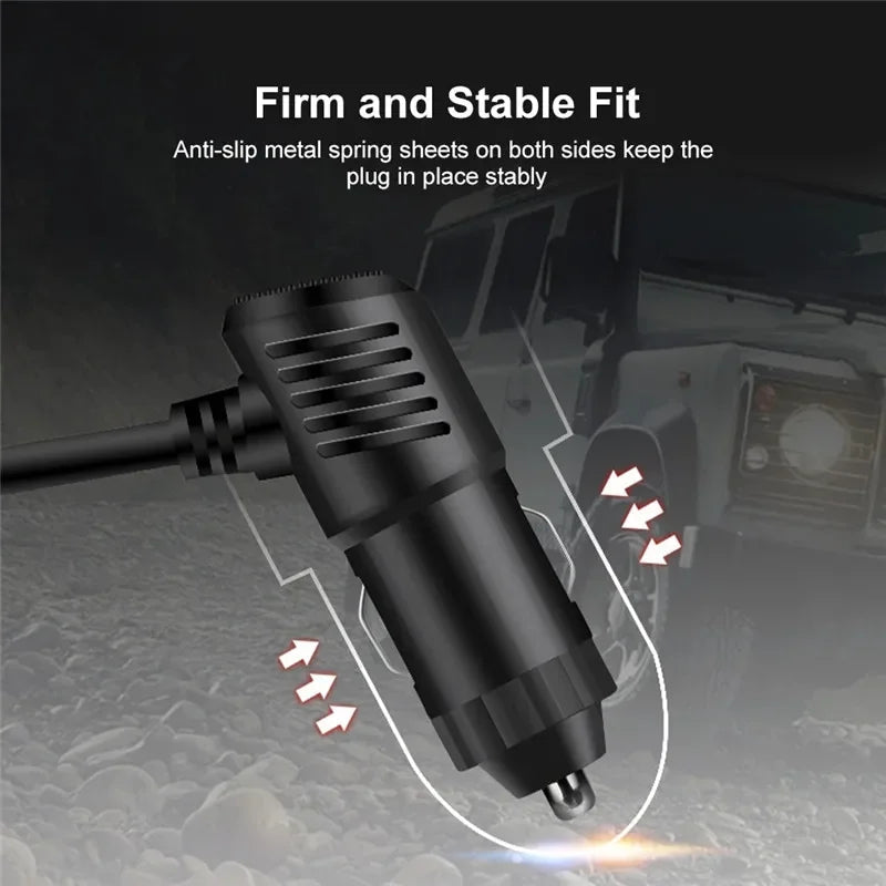 3 - in - 1 Car Charger & Cigarette Lighter Splitter – 120WAzizaK