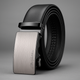 Premium Genuine Leather Men’s Belt with Automatic Ratchet Buckle – Elegant and Durable