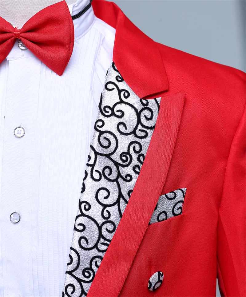 Tailcoat 3-Piece Suit – Formal Vest & Jacket Set for Special Occasions