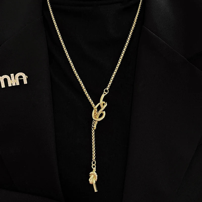 Sweater Chain Necklace