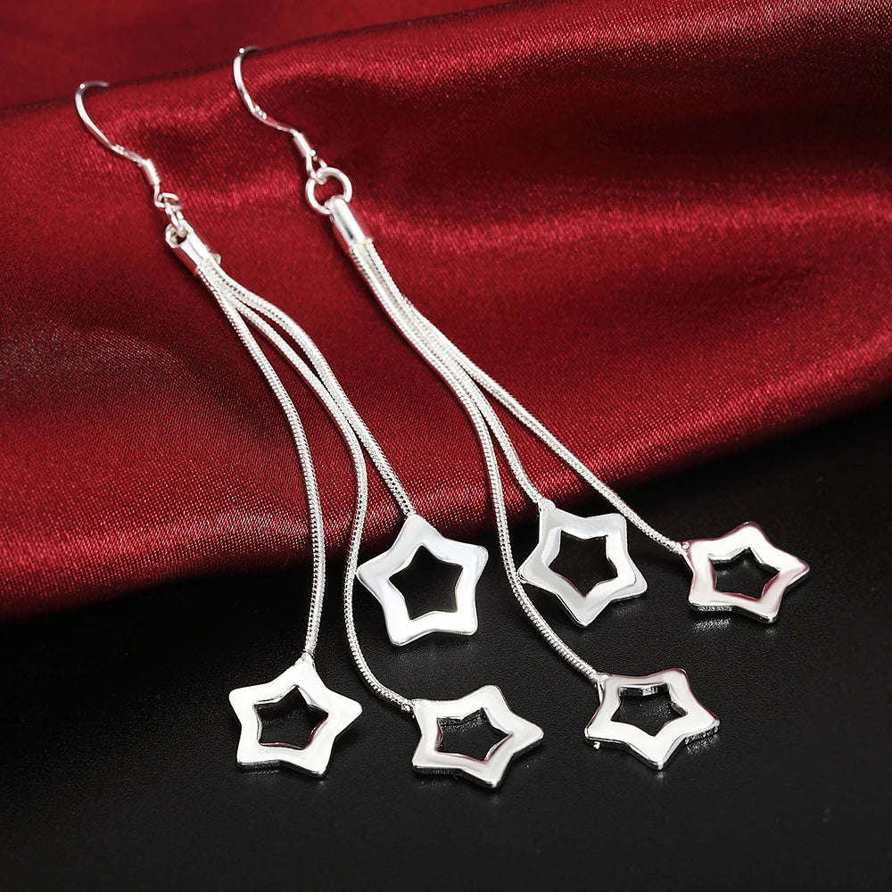 Pendientes de plata 925 de calidad superior