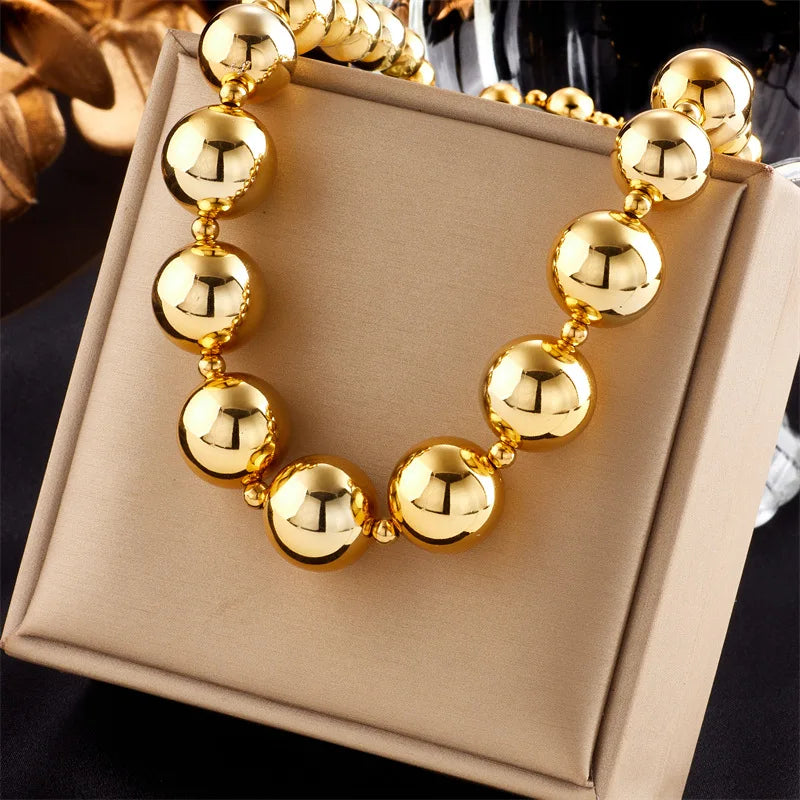 Collar de las mujeres 316L acero inoxidable collar