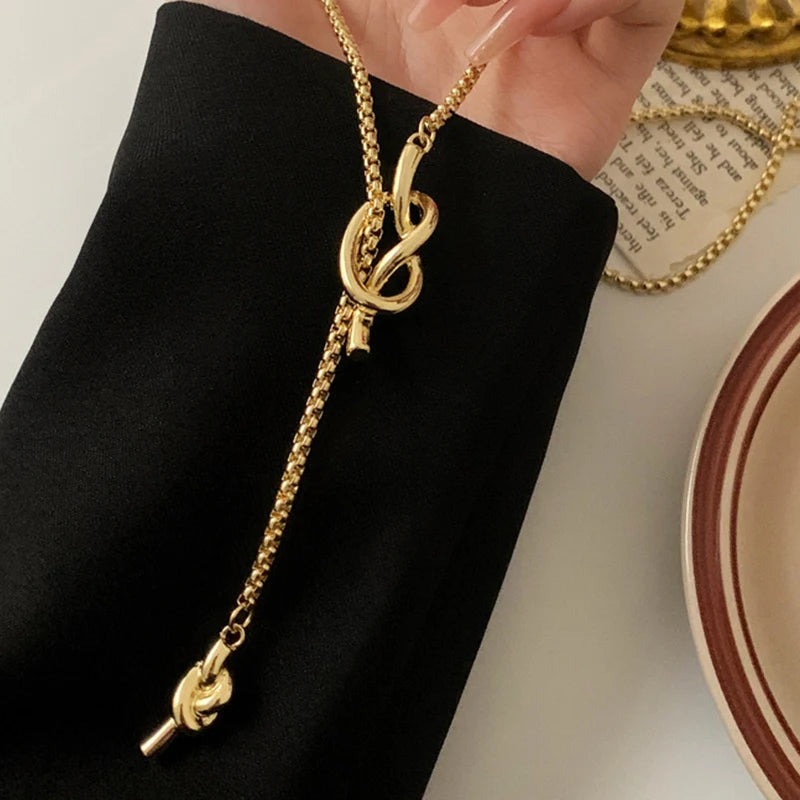 Sweater Chain Necklace