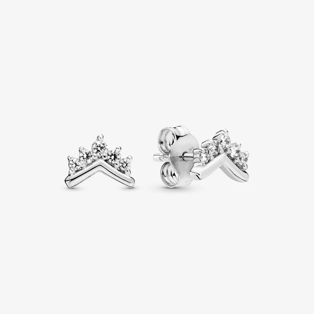 Genuino 925 pendientes de plata