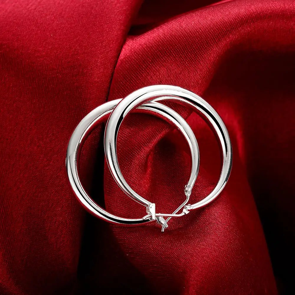 Pendientes de plata 925 de calidad superior