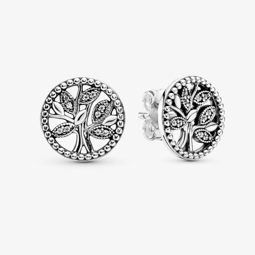 Genuino 925 pendientes de plata