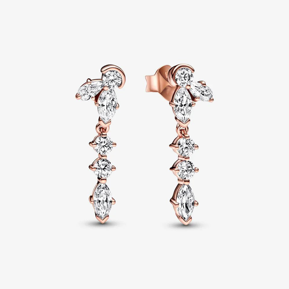 Genuino 925 pendientes de plata
