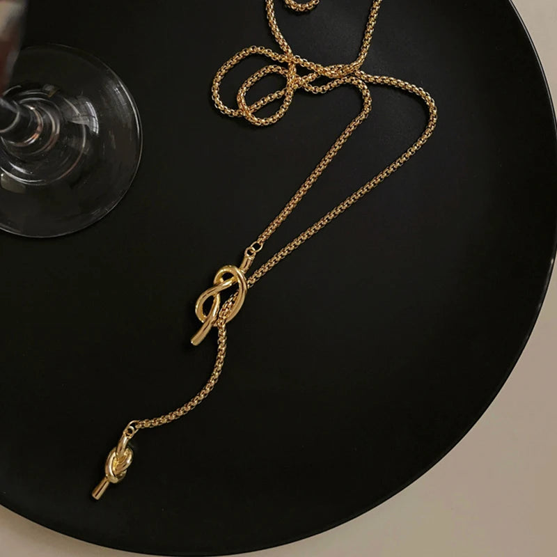 Sweater Chain Necklace