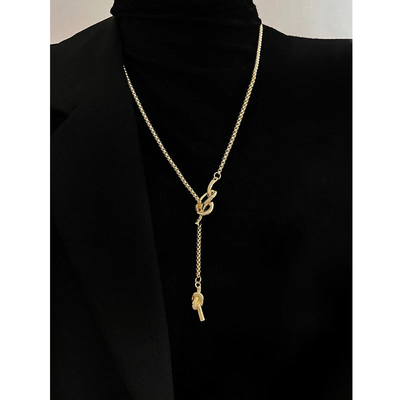 Sweater Chain Necklace