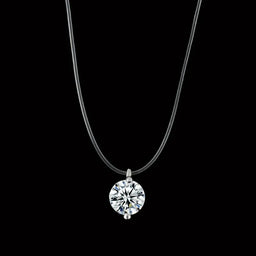 Collar de diamantes de imitación