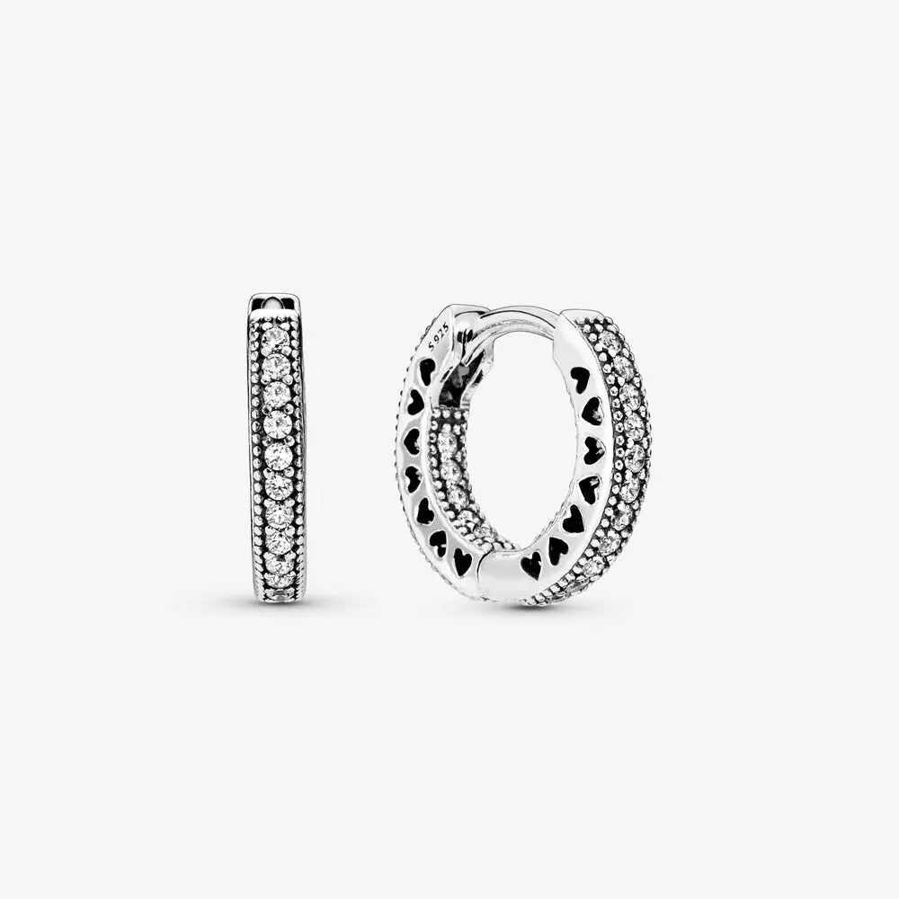 Genuino 925 pendientes de plata