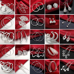 Pendientes de plata 925 de calidad superior