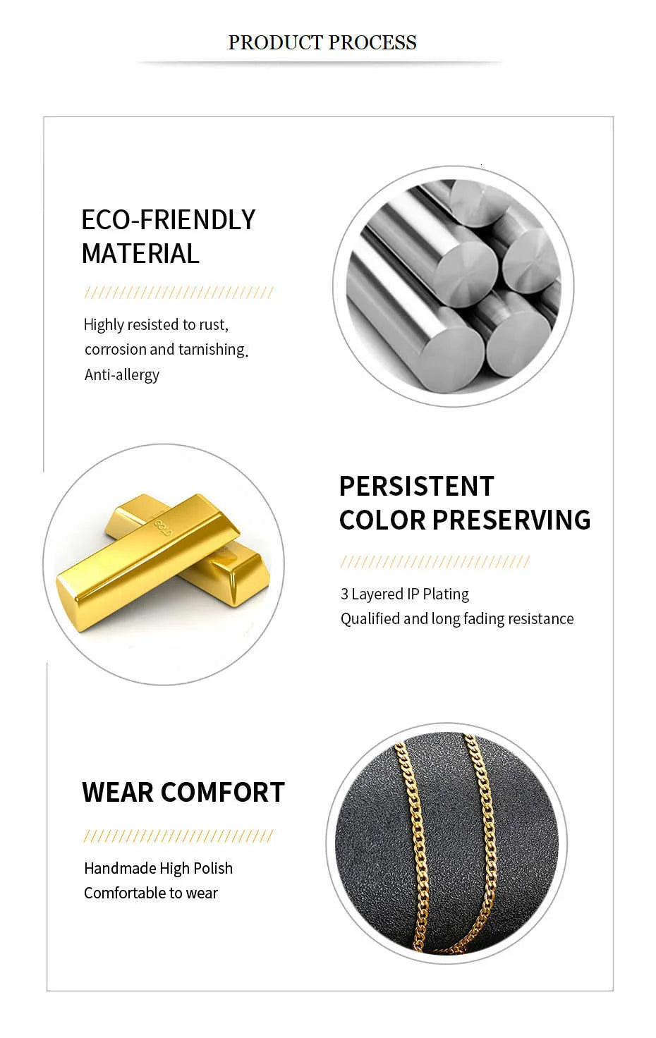 Stainless Steel Black Gold Color Cuban Link Chain Necklace for Men Eye Catching Short Length Male Choker Jewelry Gift