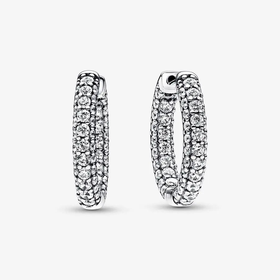 Genuino 925 pendientes de plata