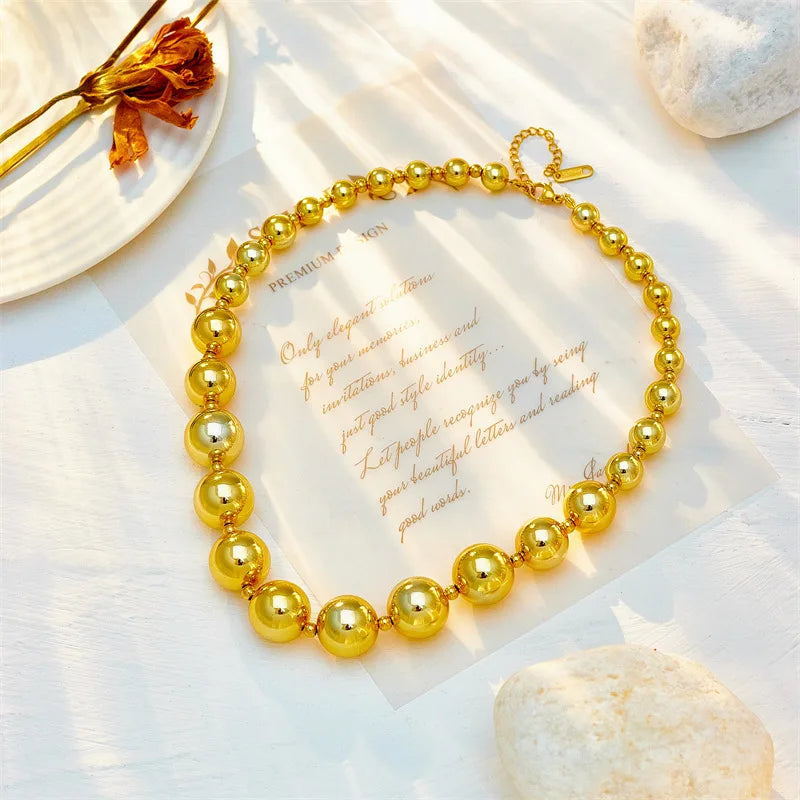 Collar de las mujeres 316L acero inoxidable collar