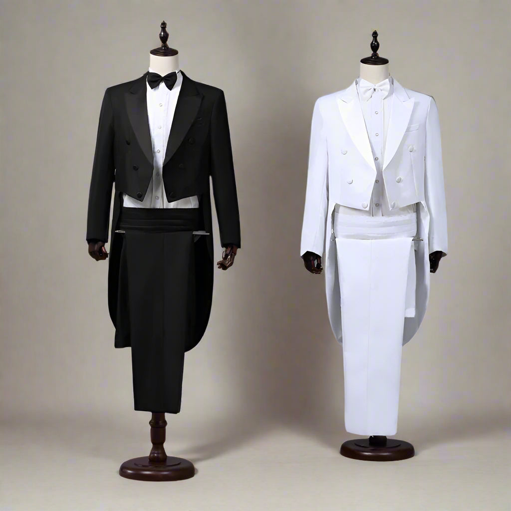 Tailcoat 3-Piece Suit – Formal Vest & Jacket Set for Special Occasions