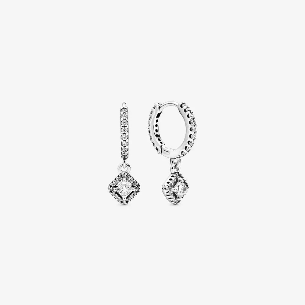 Genuino 925 pendientes de plata