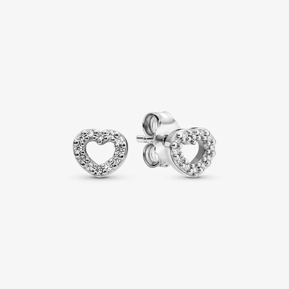 Genuino 925 pendientes de plata