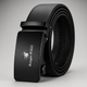 Premium Genuine Leather Men’s Belt with Automatic Ratchet Buckle – Elegant and Durable