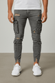Cargo Skinny Jeans – Urban Streetwear StyleAzizaK