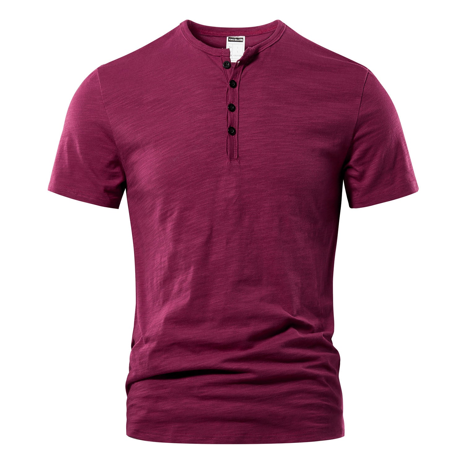 Casual Henley Neck T-Shirt – A Short Sleeve BasicAzizaK