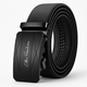 Premium Genuine Leather Men’s Belt with Automatic Ratchet Buckle – Elegant and Durable