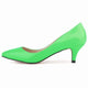 Classic Mid - Heel Pumps – Women’s Pointed Toe HeelsAzizaK