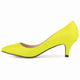 Classic Mid - Heel Pumps – Women’s Pointed Toe HeelsAzizaK
