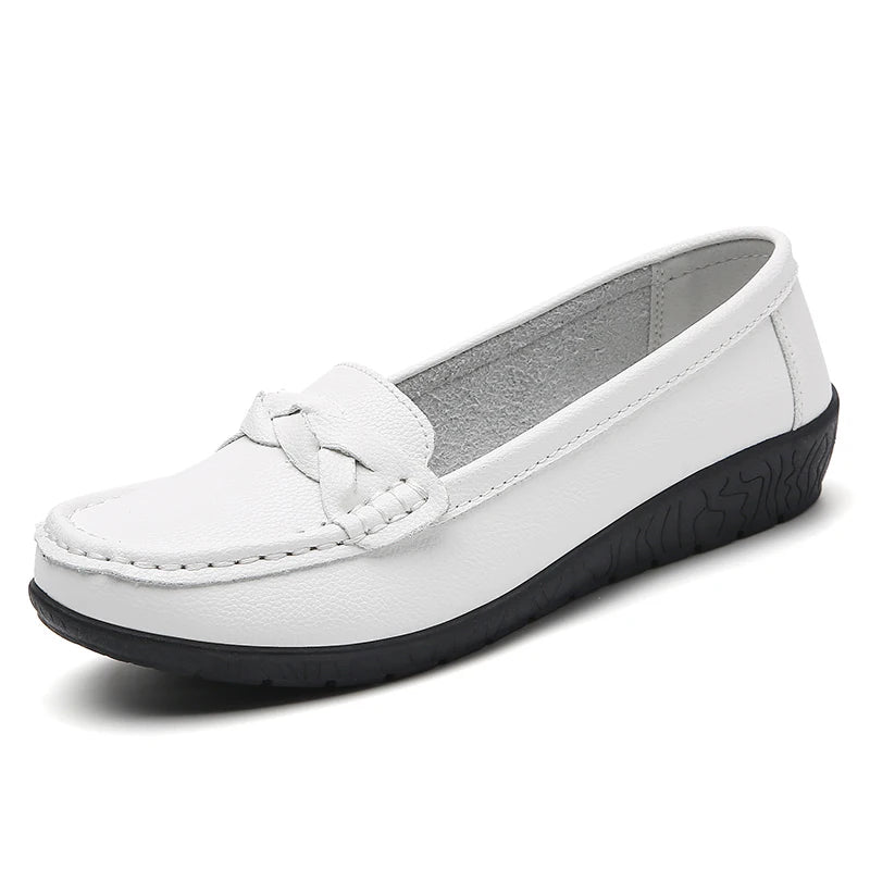 Comfort Loafers – Women’s Soft Slip - On FlatsAzizaK