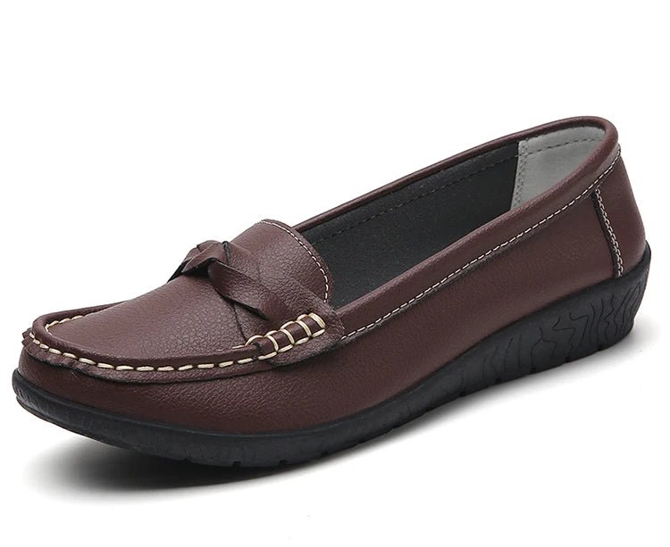 Comfort Loafers – Women’s Soft Slip - On FlatsAzizaK