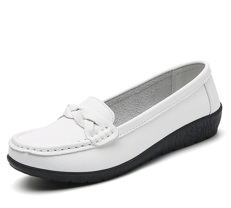 Comfort Loafers – Women’s Soft Slip - On FlatsAzizaK