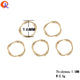 Cordial Design DIY Handmade Jewelry Accessories Customized Beads for Earrings and Rings 100Pcs 16MM 21MM 32MM 42MM SizeAzizaK