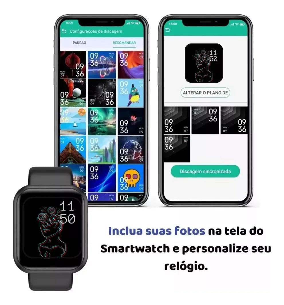 Digital Smart Watch DE Sport FitnessAzizaK