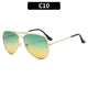 double bridge aviator sunglassesAzizaK
