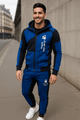 double zipper hooded jacket with pantsAzizaK