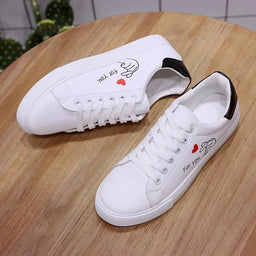 Embroidered Lace - Up Sneakers – Women’s Casual TrainersAzizaK