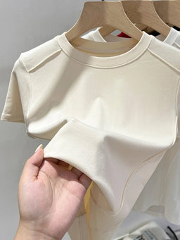 Essential Cotton T-Shirt – 7 ColorsAzizaK