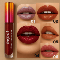 EVPCT Glitter Liquid Lipstick – 15 Sparkling ShadesAzizaK
