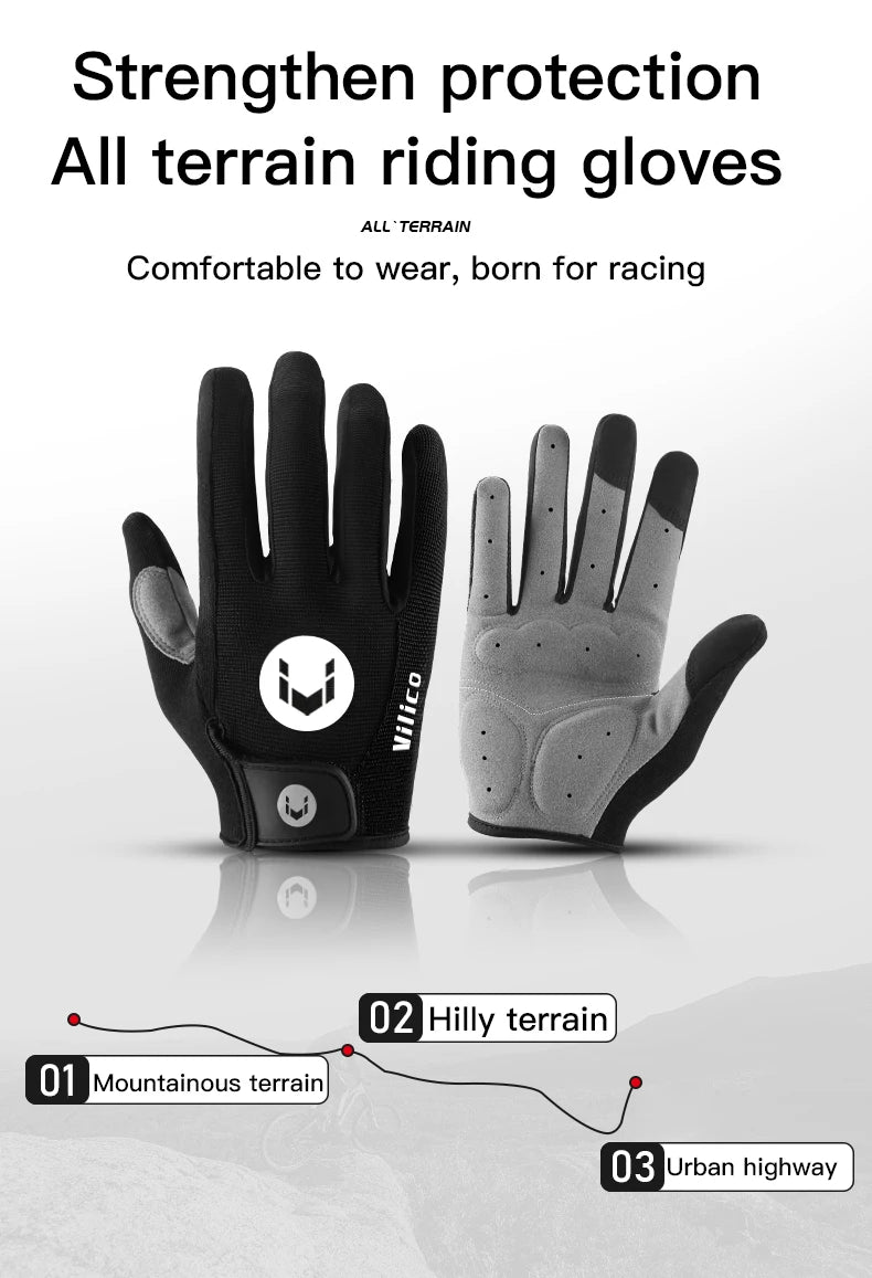 Full - Finger Cycling GlovesAzizaK