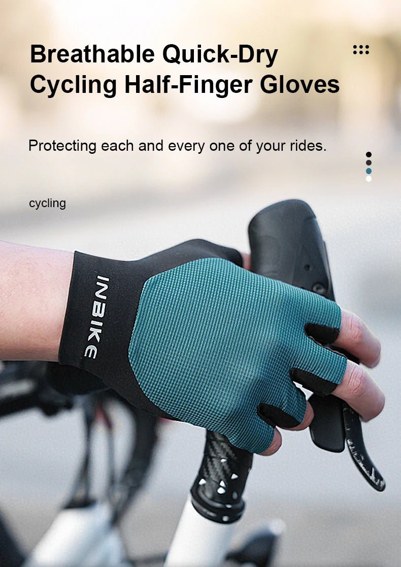 Half - Finger Cycling GlovesAzizaK