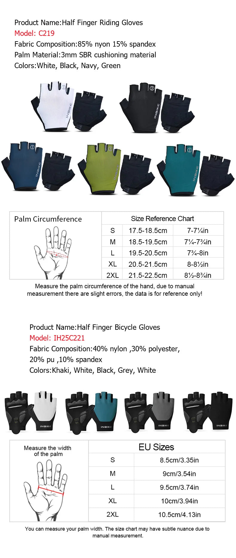 Half - Finger Cycling GlovesAzizaK