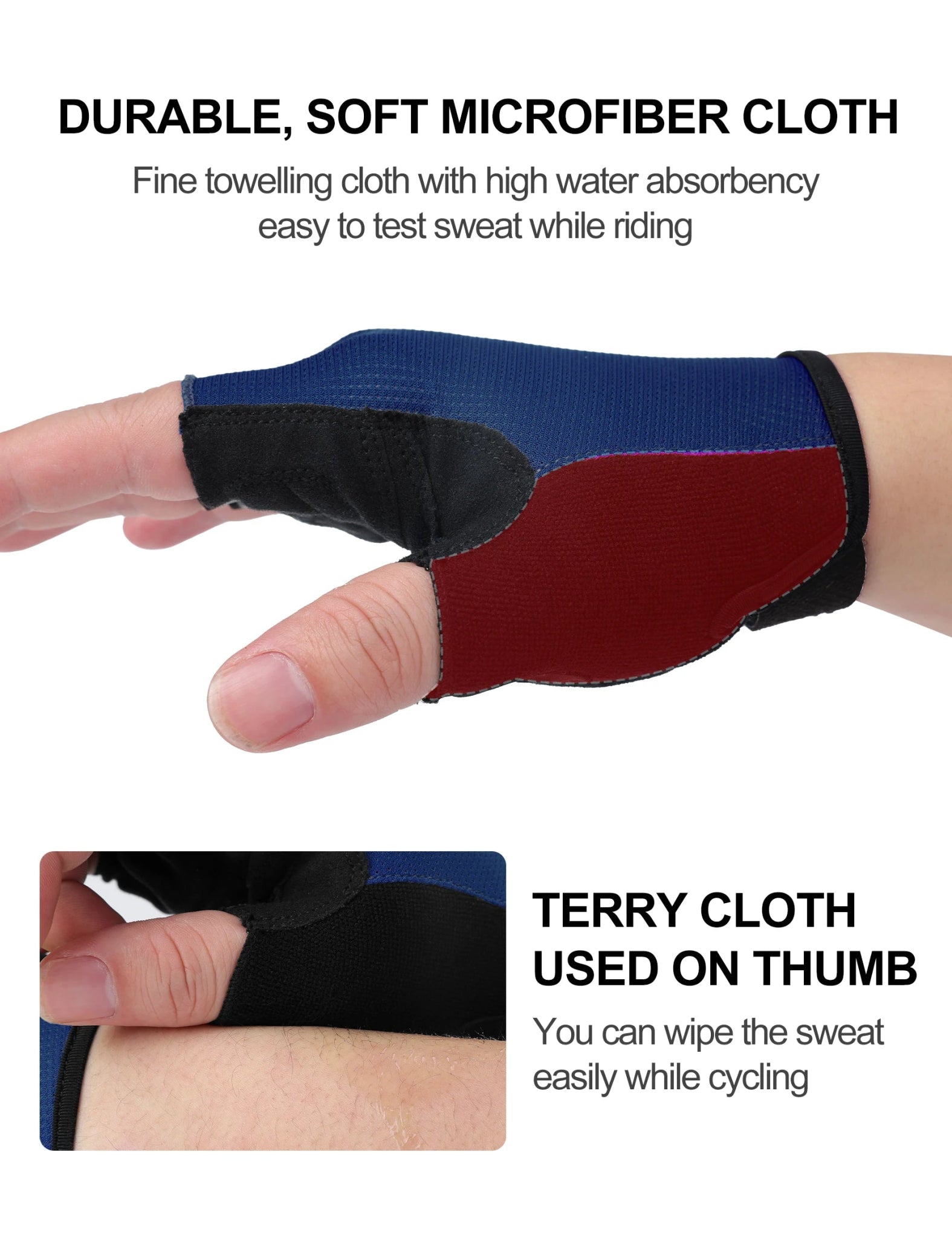 Half - Finger Cycling GlovesAzizaK