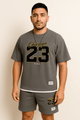 🏖️ High - Quality Korean Style Men's Summer Set – Printed T-Shirt & Beach ShortsAzizaK