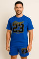 🏖️ High - Quality Korean Style Men's Summer Set – Printed T-Shirt & Beach ShortsAzizaK