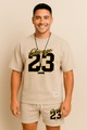 🏖️ High - Quality Korean Style Men's Summer Set – Printed T-Shirt & Beach ShortsAzizaK