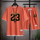 🏖️ High - Quality Korean Style Men's Summer Set – Printed T-Shirt & Beach ShortsAzizaK
