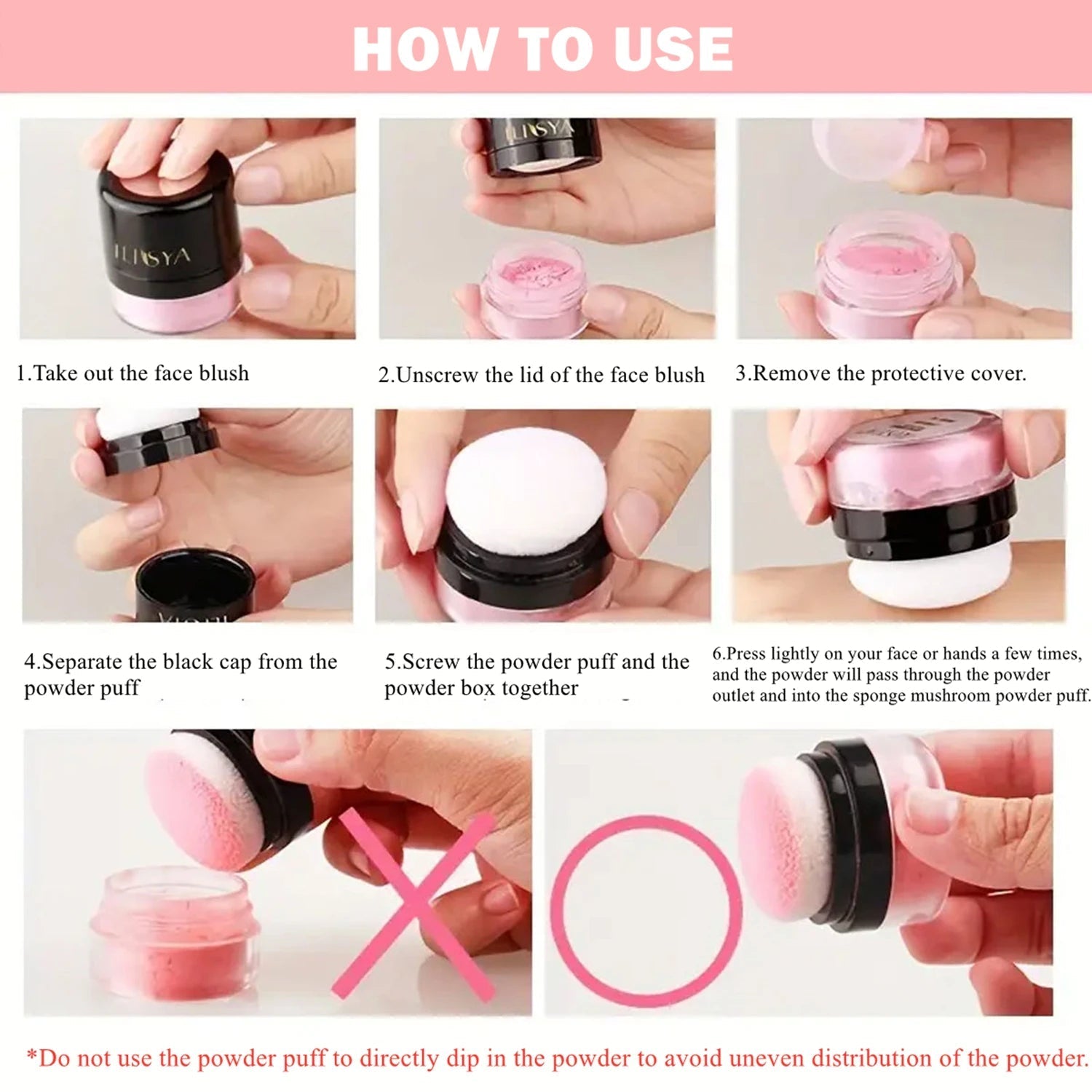ILISYA Face Blusher Powder Cheek Rouge Nourishing Nude Makeup Brightening Complexion Repair Cosmetics MaquiagemAzizaK