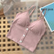 Knitted Cotton Crop TopAzizaK