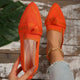 Knitted Pointed Flats – Women’s Breathable Slip - OnsAzizaK